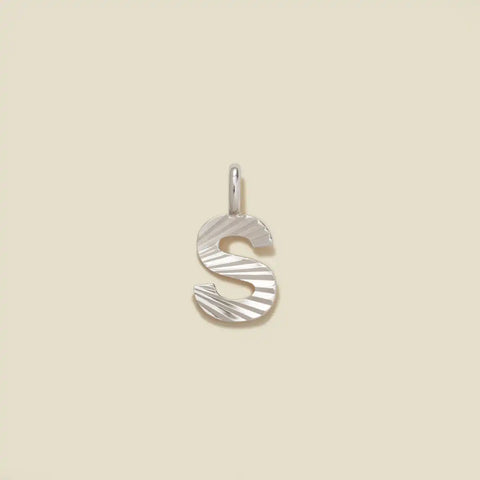 Initial S Charm | Final Sale