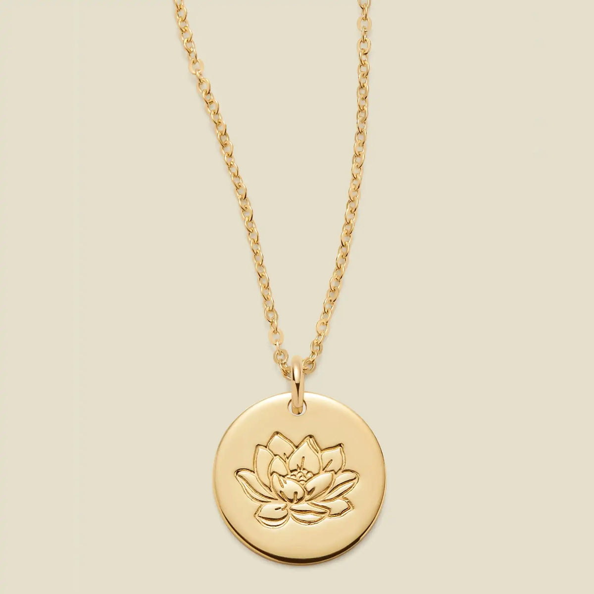 July Birth Flower Necklace