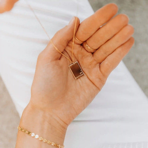 Lennon Rectangle Necklace