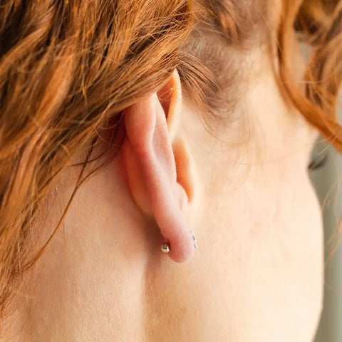 May Birthstone Stud Earrings | Final Sale