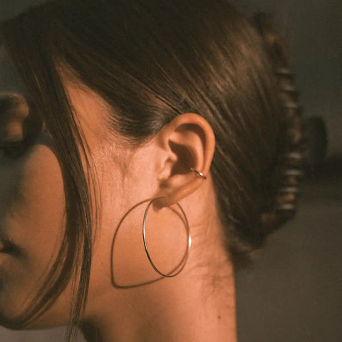 Luster Rounded Ear Cuff - Single | Final Sale