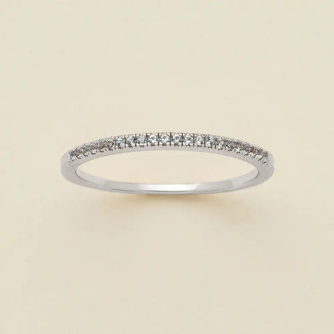 May Birthstone Stacking Ring
