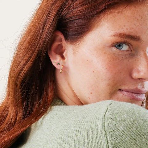 February Birthstone Stud Earrings | Final Sale