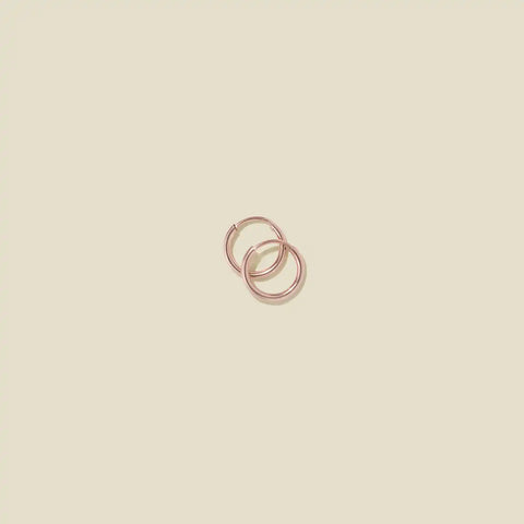 Live In Hoop Earrings | Final Sale