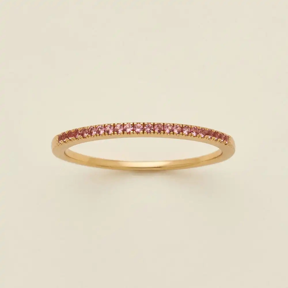 October Birthstone Stacking Ring