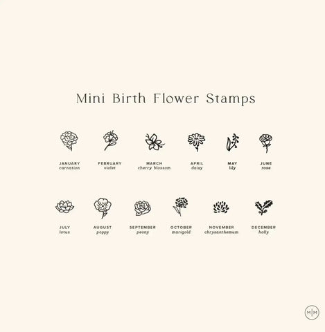Oval Customized Ring - Initial or Birth Flower