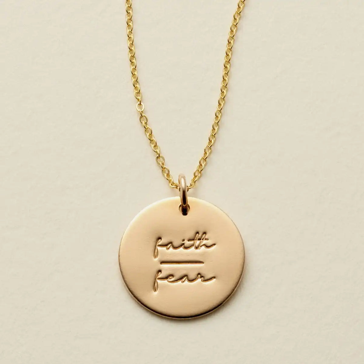 Pause Collection Disc Necklace
