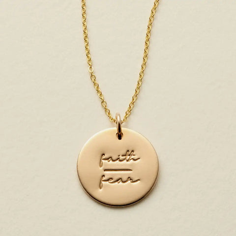 Pause Collection Disc Necklace