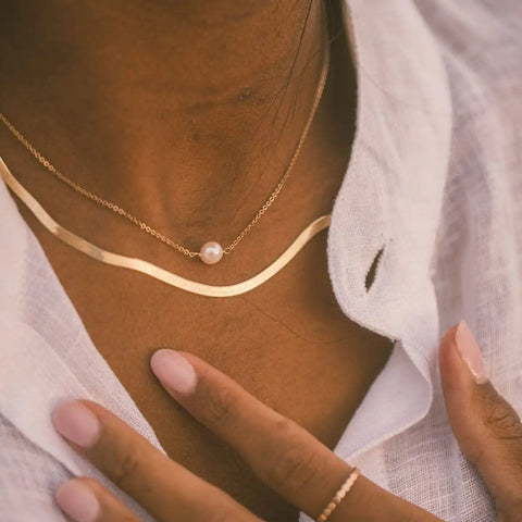 Pearl Choker Necklace | Final Sale