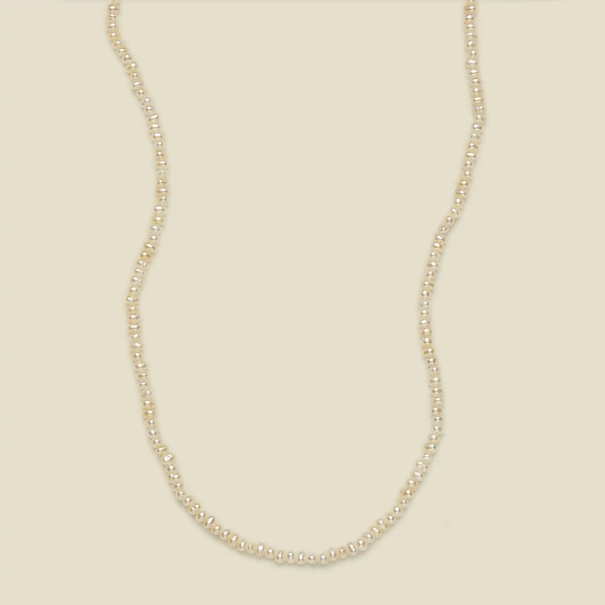 Pearl Strand Choker Necklace
