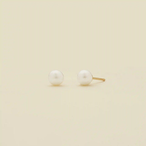 Pearl Stud Earrings