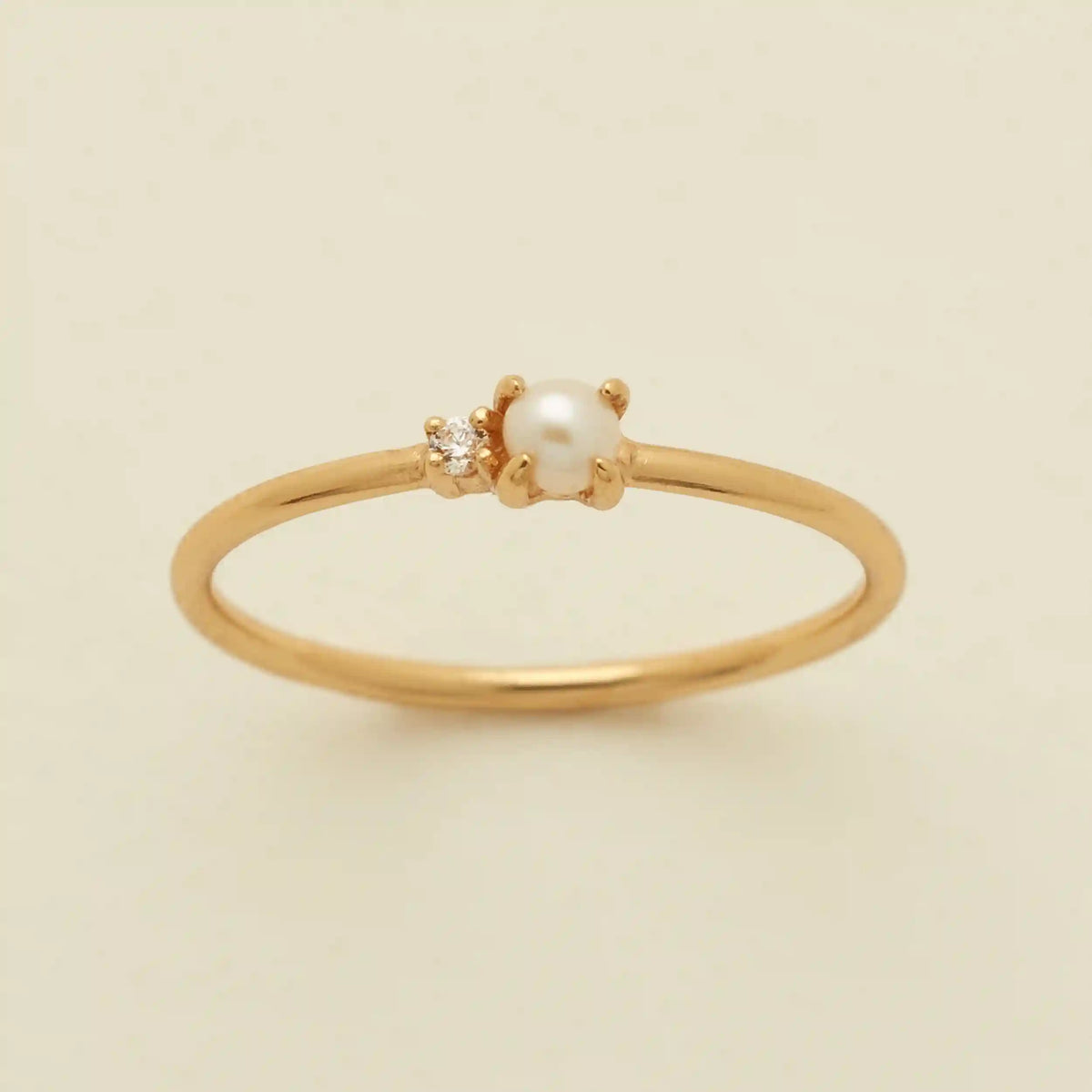 Petite Pearl Ring | Final Sale