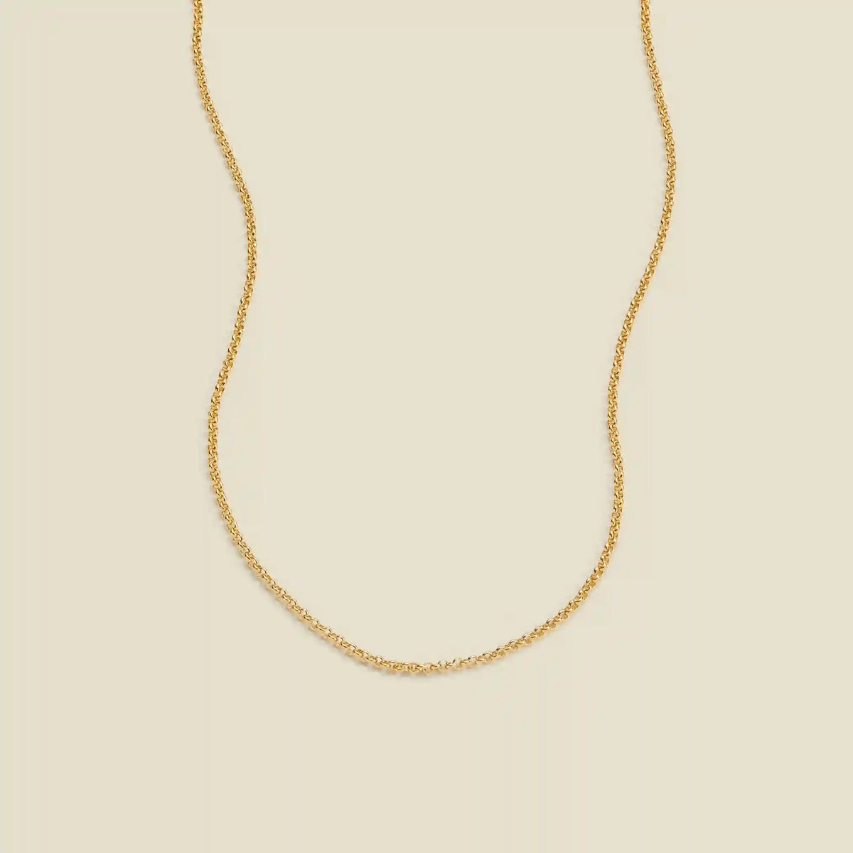 Rolo Chain Necklace