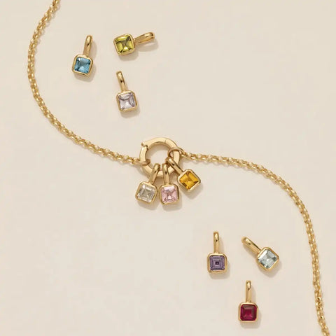 Pearl Strand Charm Necklace | Final Sale