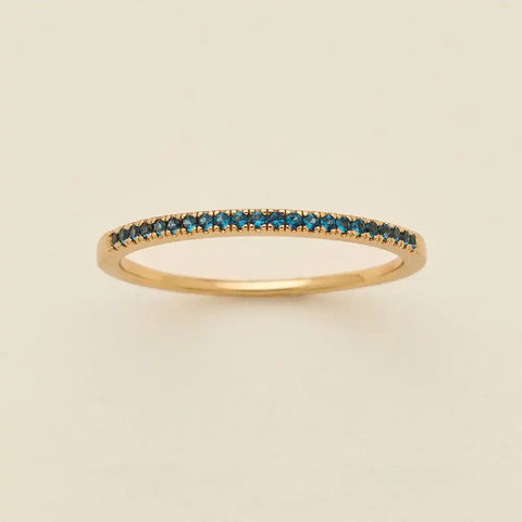 September Birthstone Stacking Ring